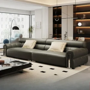 Leather Living Room Sofa